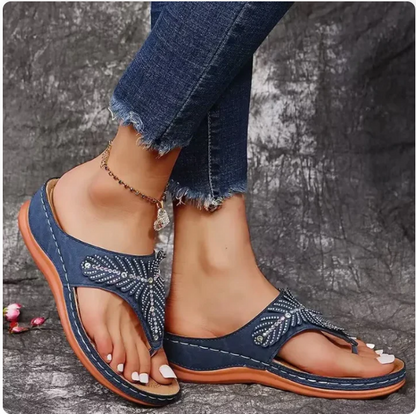Isadora | Women's Embellished Flip Flop Sandals