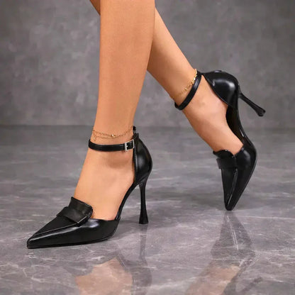 Lavinia | Women's Ankle Strap Pointed Toe Heels