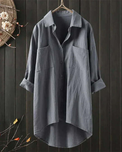 Lennox | Women's Button Down Long Sleeve Blouse