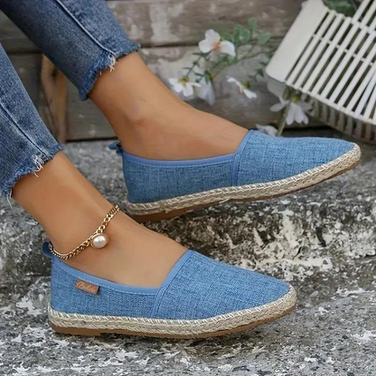 Lilia | Women's Slip On Espadrille Flats
