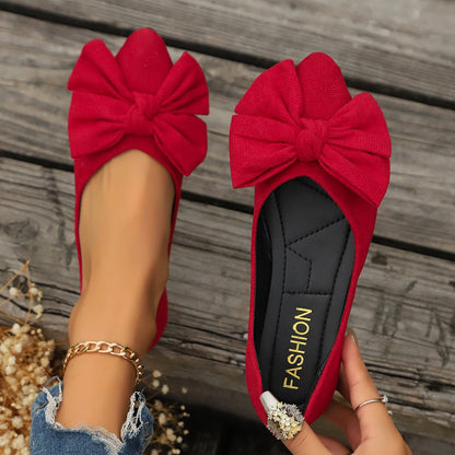 Lucinda | Women's Bow Detail Ballet Flats