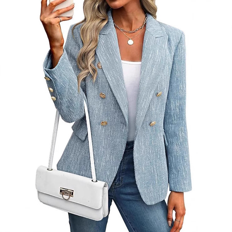 Margolaine | Women's Double Breasted Tailored Blazer