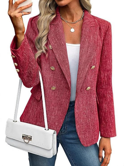 Margolaine | Women's Double Breasted Tailored Blazer