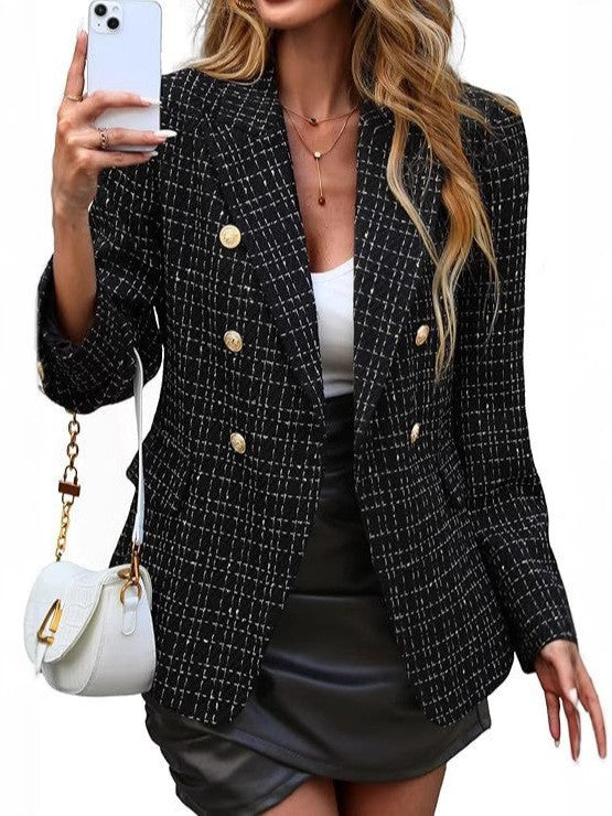 Margolaine | Women's Double Breasted Tailored Blazer