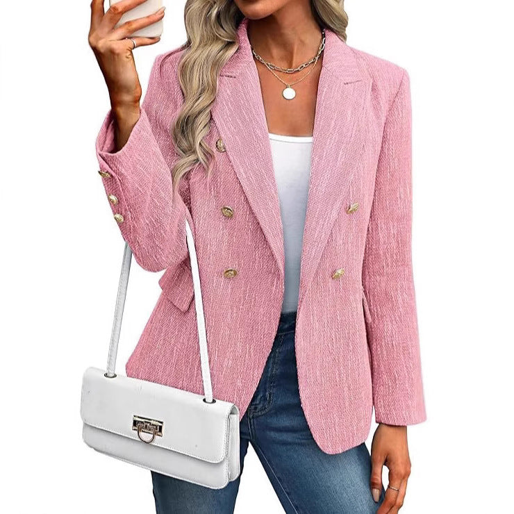 Margolaine | Women's Double Breasted Tailored Blazer