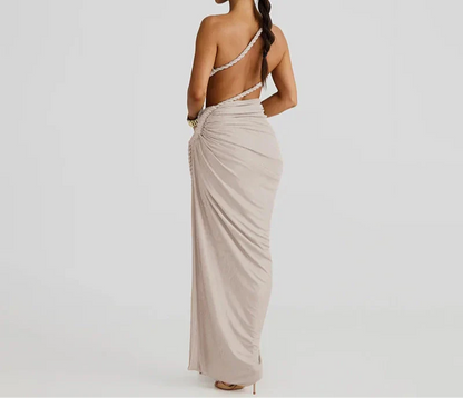 MARU One Shoulder Sexy Maxi Dress