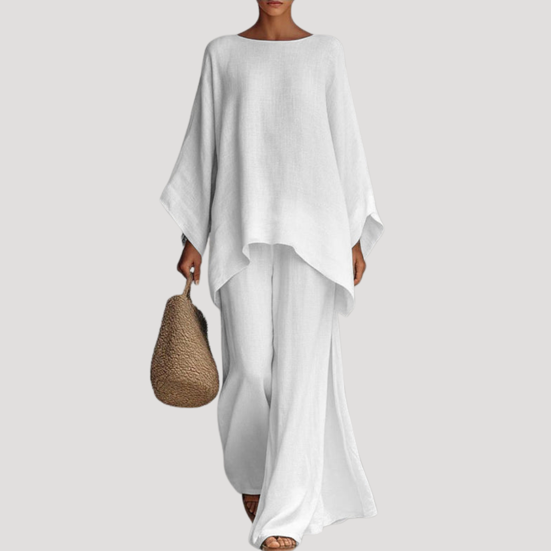 Nadia | Women's Relaxed Wide Leg Co Ord Set