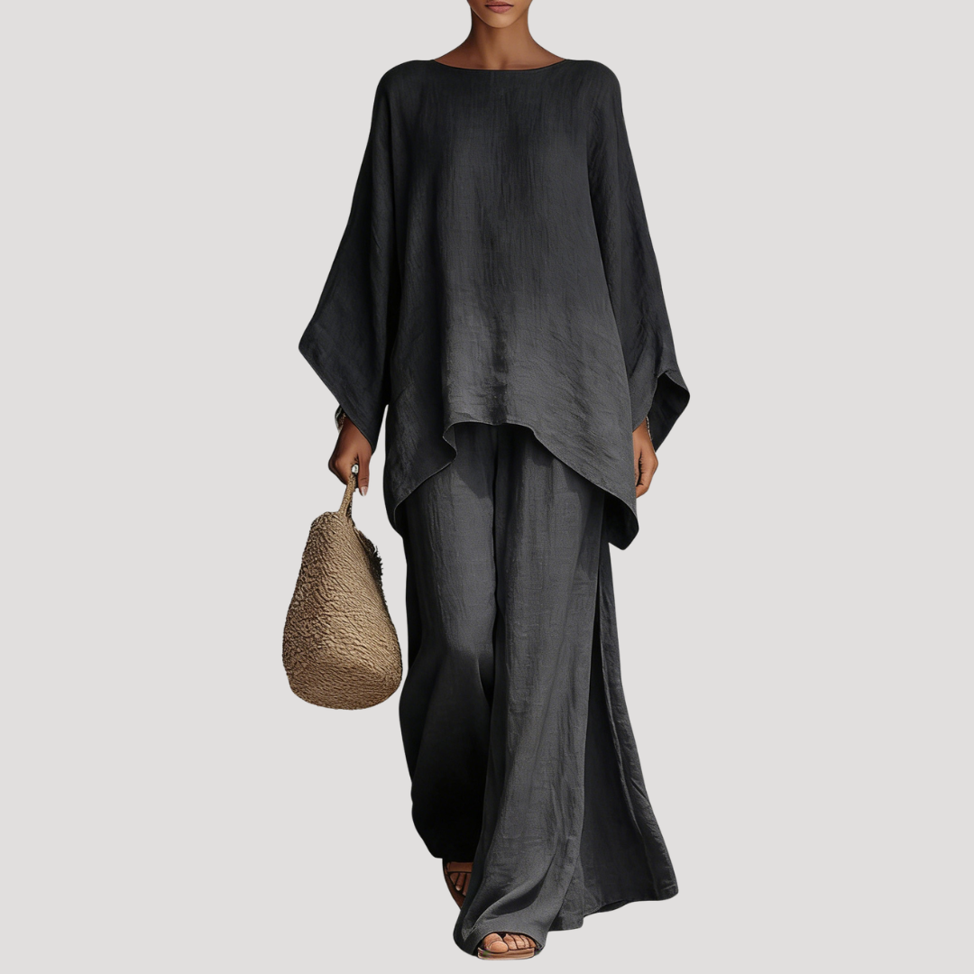 Nadia | Women's Relaxed Wide Leg Co Ord Set