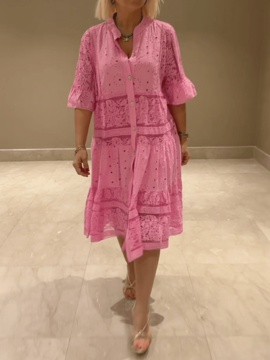 Cherylann™ | Floral Midi Dress