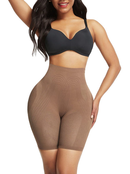 Elastic High Waist Seamless Panty Shaper Curve Creator DARK