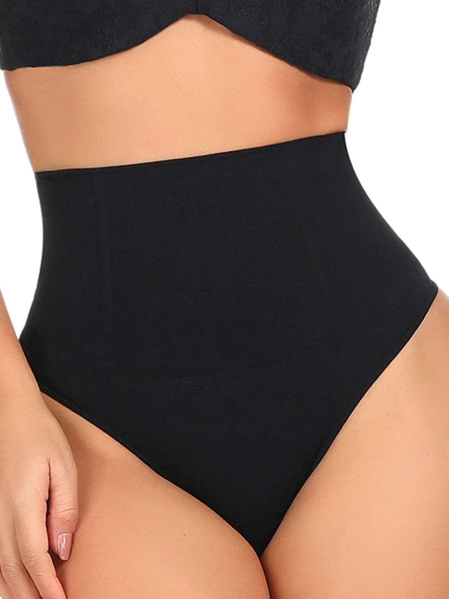 Seamless Shape wear Thong Natural Shaping BLACK