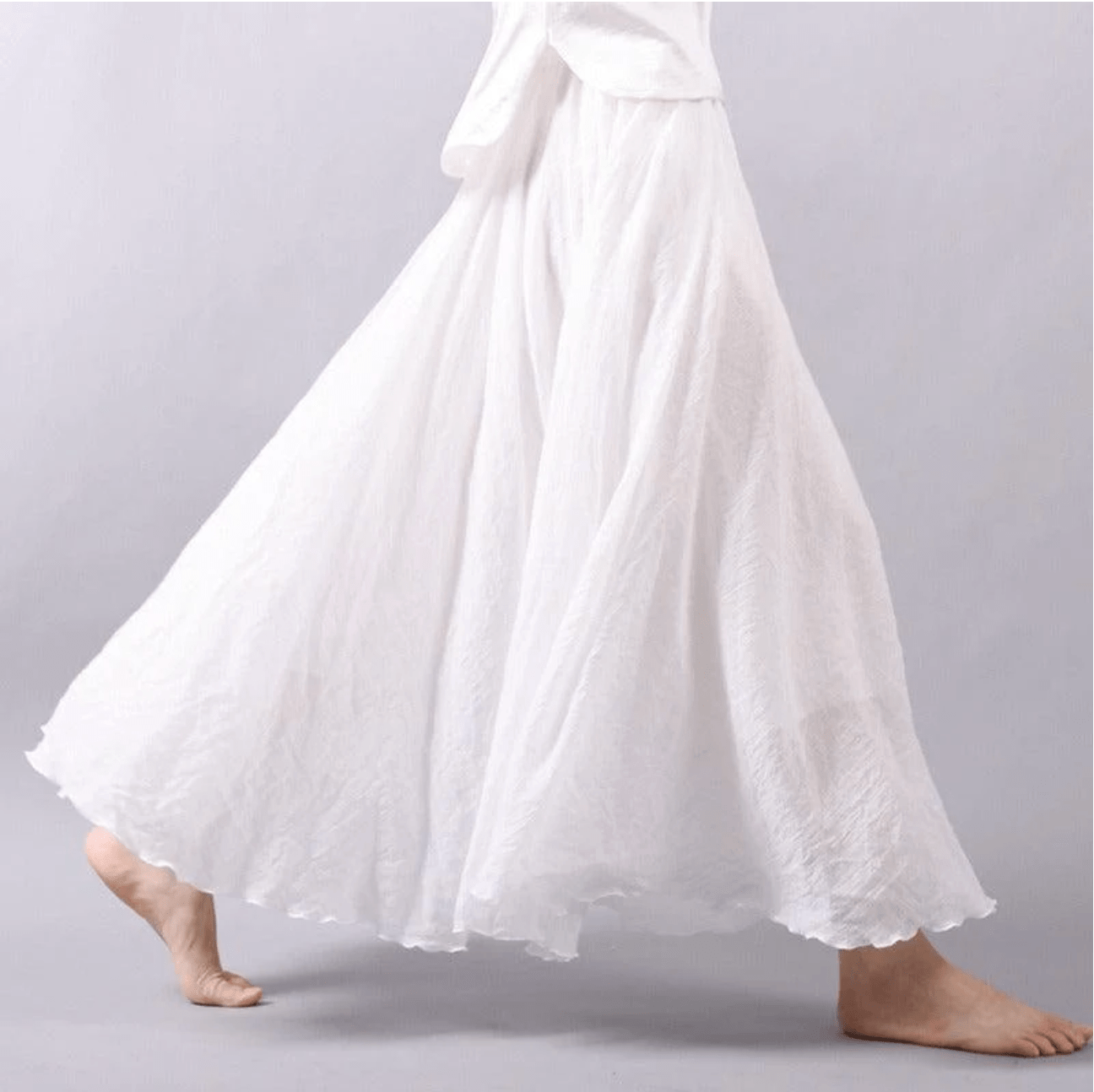 Solange | Women's Flowy Boho Maxi Skirt