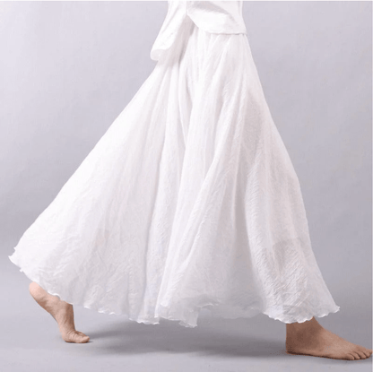 Solange | Women's Flowy Boho Maxi Skirt