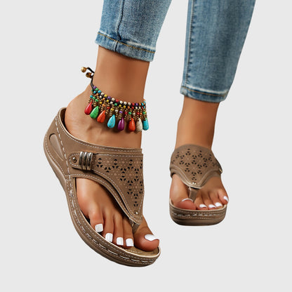 Theodoros | Women's Platform Ankle Strap Sandals
