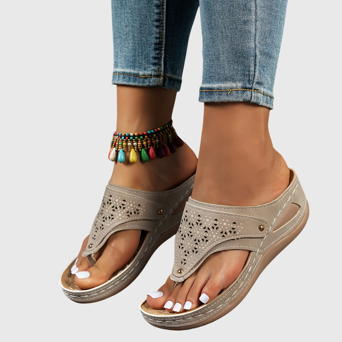 Theodoros | Women's Platform Ankle Strap Sandals