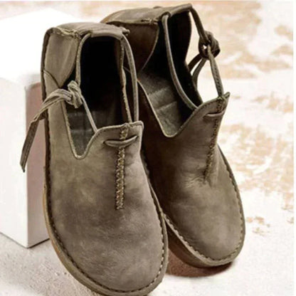 Valentina | Women's Lace Up Flat Shoes