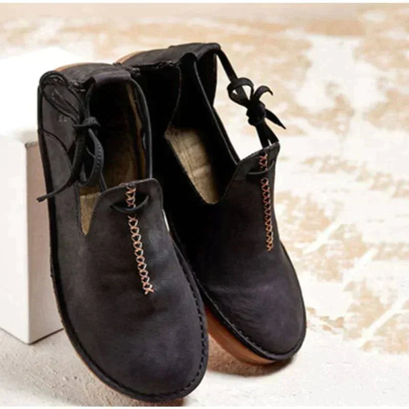 Valentina | Women's Lace Up Flat Shoes